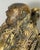 Chinoiserie Late 20th Century Chinoiserie Gilded "Faux Bronze" Laughing Buddha Statue on Wooden Base For Sale - Image 3 of 11