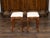 A pair of Italian walnut stools from the 19th century, with cabriole legs and new upholstery. Created in Italy during the...