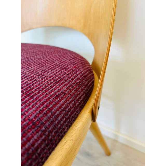 Vintage Czechoslovakian Chair by Radomir Hoffmann for Ton, 1960s For Sale - Image 11 of 12