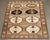 Islamic Vintage Zabihi Collection Tribal Square Size Rug - 6'7" x 7' For Sale - Image 3 of 8