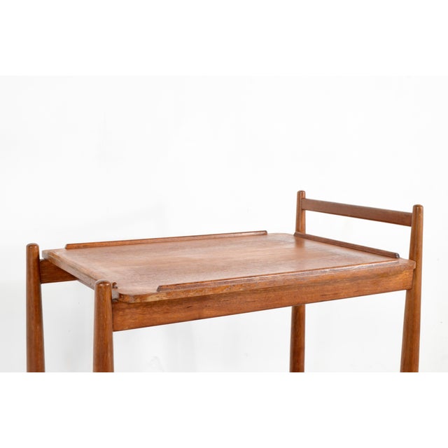 1960s Mid-Century Modern Teak Cocktail Trolley from White & Newton For Sale - Image 5 of 10