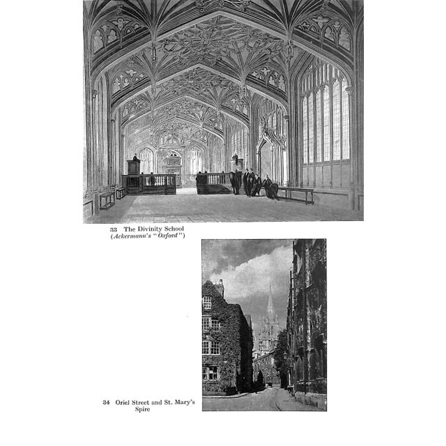 Paper "Oxford: As It Was and as It Is Today" 1939 Hobhouse, Christopher For Sale - Image 7 of 11
