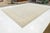 Hand-Knotted Modern Peshawar Wool Rug – Muted Light Blue & Cream Floral Design For Sale - Image 11 of 11