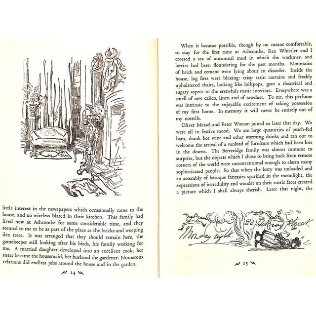 "Ashcombe the Story of a Fifteen Year Lease" 1949 Beaton, Cecil (Inscribed) For Sale - Image 15 of 18