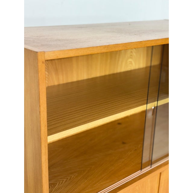 Vintage Highboard in Ash from VEB Hellerau For Sale - Image 6 of 14