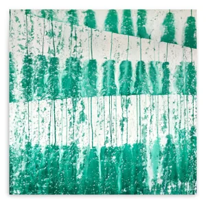 Contemporary Abstract Mixed Media on Paper Painting "Untitled 20242" by Martin Reyna