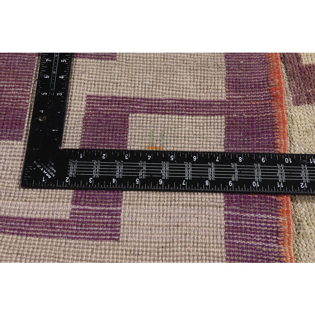 Textile Vintage Turkish Tulu Rug, 03'01 X 04'03 For Sale - Image 7 of 10