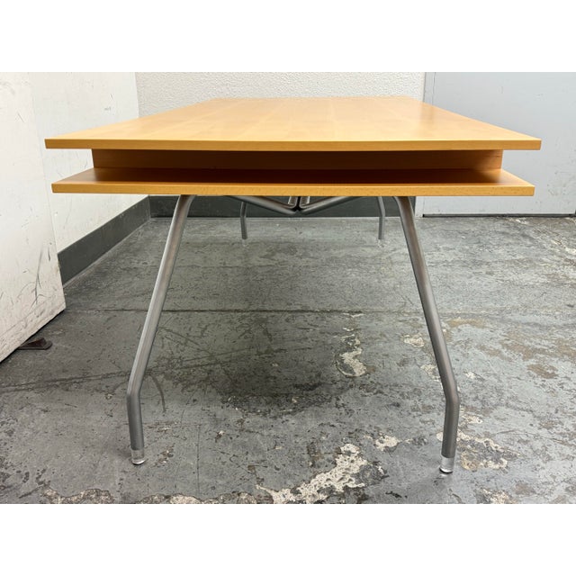 2010s Rodolfo Dordoni for Design Within Reach Worktop Desk + Drawers For Sale - Image 5 of 12