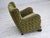 Vintage Danish Relax Chair in Furniture Velour and Oak, 1950s For Sale - Image 13 of 18