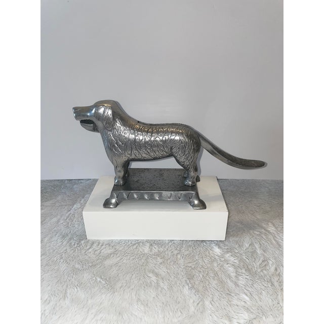 Early 20th Century Cast Iron Dog Figural Table Top Nutcracker La Althoff MFG Chicago Style For Sale - Image 11 of 11