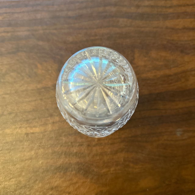 Mid 20th Century Small Crystal Vase Chairish