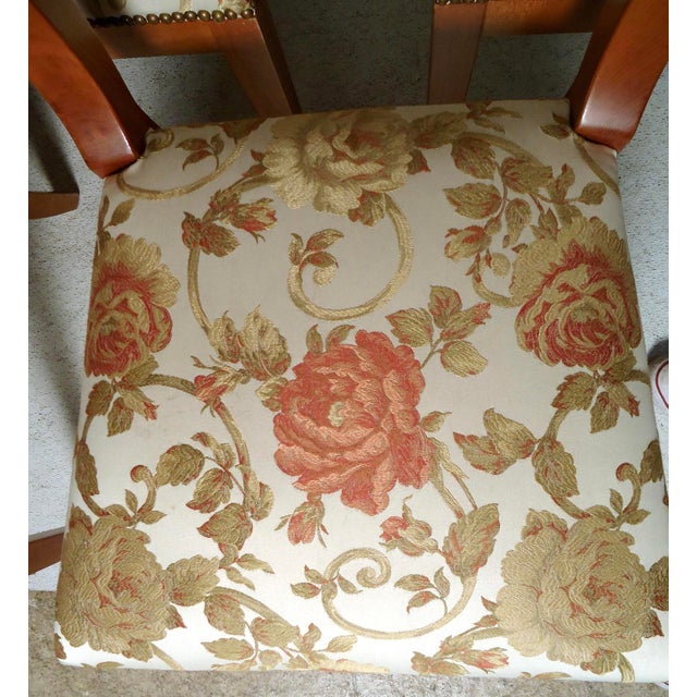 Brown Set of Six Vintage Modern Dining Chairs For Sale - Image 8 of 8