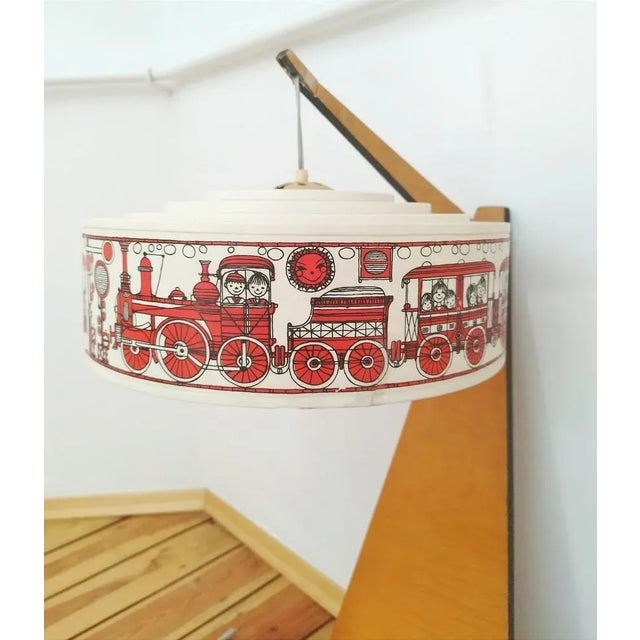 Wood Czechoslovakian Wall Lamp from Mezulanik For Sale - Image 7 of 10