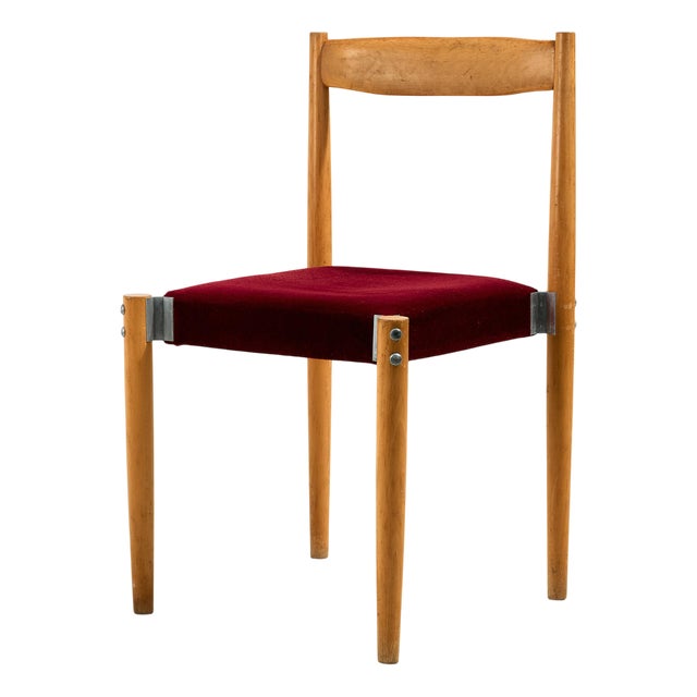 Czechoslovak Beech Chair by Miroslav Navratil For Sale