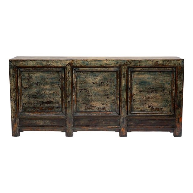Chinese Summer Sky Lacquered Coffer, C. 1920 For Sale