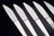 Henning Koppel for Georg Jensen, set of six dinner knives Caravel. Set of six dinner knives in stainless steel and...