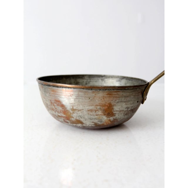 Antique Copper Pan For Sale - Image 6 of 8
