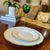 French Set of 10 Villandry Basketweave Dinner and Salad Plates by Raynaud, 1990s For Sale - Image 3 of 6