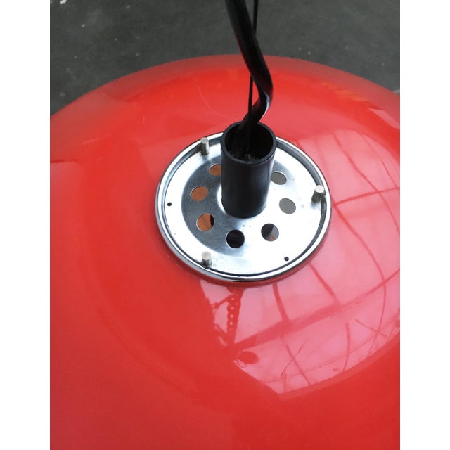 Metal Italian Space Age Pendant from Guzzini, 1960s For Sale - Image 7 of 18