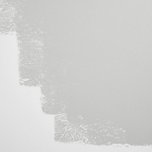 BACKDROP Adhesive Sample Swatch in Italian Plaster (Cool, Light Gray) For Sale - Image 4 of 5
