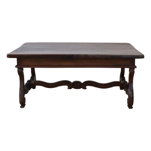 Early 20th Century Coffee Table in Walnut For Sale