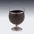 A fine and characterful georgian english coconut cup, mounted in silver and dating to the late 18th to early 19th century....