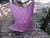 Mid-Century Modern Welded Solid Wrought Iron BKF Butterfly Chair with Purple Canvas Cover Offered is a classic mid-century...