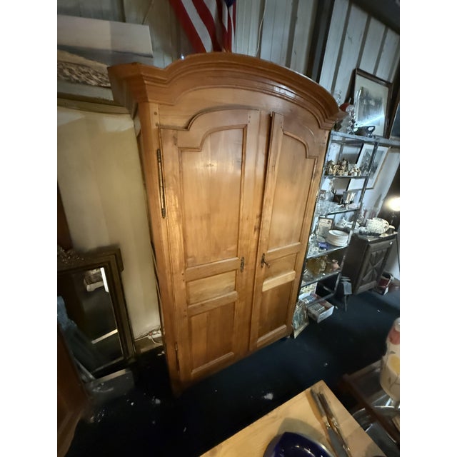 Louis XV Cherrywood Wardrobe For Sale - Image 4 of 6