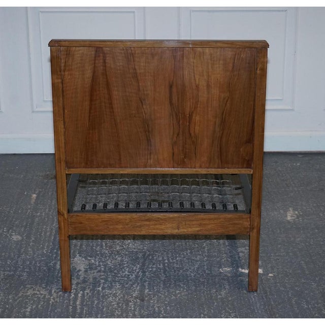 Art Deco Burr Walnut Single Bed For Sale - Image 15 of 18
