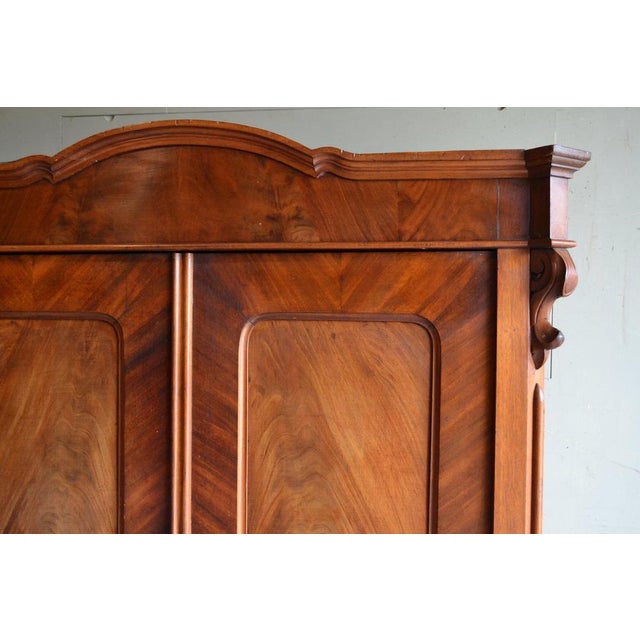 Art Deco Walnut Girls Cupboard For Sale - Image 6 of 9