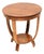 Art Deco Figured Walnut Occasional Side Table, 1930s For Sale