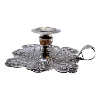 Silver Paddle with Raised Base For Sale