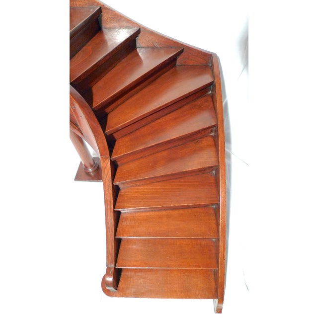 Early 20th Century Early 20th Century Decorative Arts Rectilinear Single Turn Model Staircase For Sale - Image 5 of 13