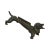 Cast Iron Antique Dachshund Dog Boot Scraper For Sale - Image 11 of 11