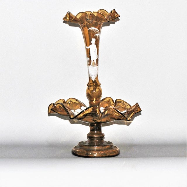 Glass Antique English Victorian Glass, 1800s For Sale - Image 7 of 10