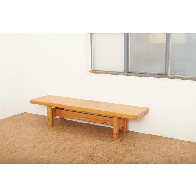 Bench in Softwood by Knud Friis & Elmar Moltke Nielsen, 1960s For Sale - Image 10 of 11