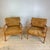Animal Skin Vintage Leather Lounge Chairs, Set of 2 For Sale - Image 7 of 7