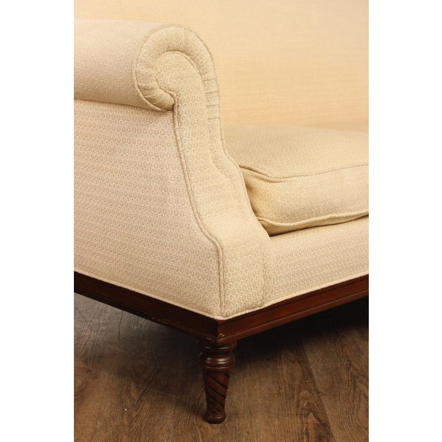 Early 21st Century Althorp Living History Custom Upholstered Scroll Arm Sofa For Sale In Philadelphia - Image 6 of 12