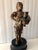 Metal Victorian Style Bronze Butler Monkey Candle Holder For Sale - Image 7 of 11