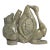 Large Vintage Tukiki Manomie Inuit Canadian Carved Soapstone Sculpture Statue For Sale