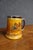 Antique-Style Yellow Ceramic Tankard With Illustrated Drinking Verse and Silver-Tone Handle For Sale - Image 4 of 13