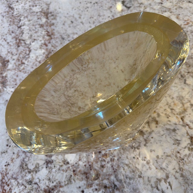 Thomas Fuchs Otium Ovale Gold Vase – 22k Gold Leaf Murano Glass – Italy For Sale In New York - Image 6 of 10