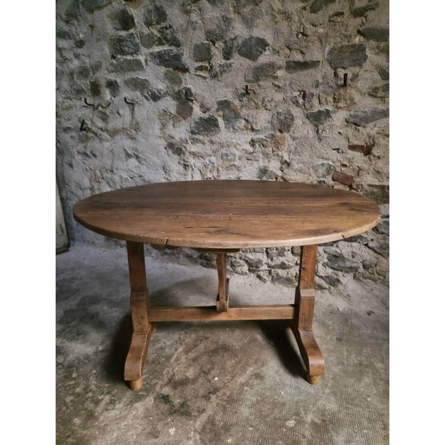 Antique Oak Wine Table, Burgundy, France, 1830 For Sale - Image 18 of 18