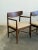 1950s Sculptural Walnut Dining Chairs - Set of Six For Sale - Image 4 of 18