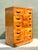 Early 20th Century Vintage Deco Burl Wood Stall Chest of Drawers For Sale - Image 5 of 12