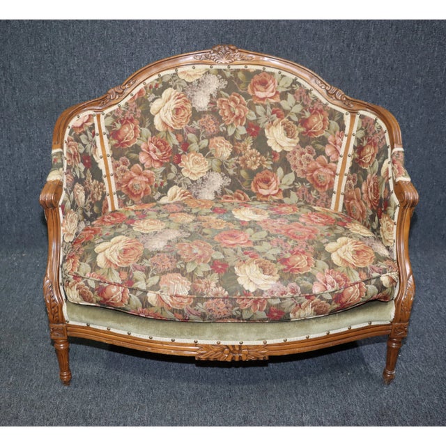 Louis XV Style Settee For Sale - Image 9 of 9