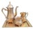 Antique Brass Tea Service from EPNS, 1890s, Set of 4 For Sale