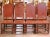 Spanish 19th Century Spanish Oak Dining Chairs With Leather, Set of 8 For Sale - Image 3 of 14