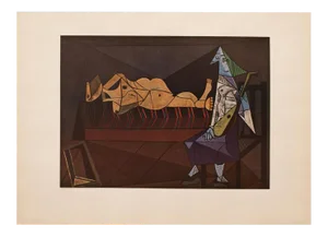 1940s After Pablo Picasso "The Aubade", First Edition Period Offset Lithograph