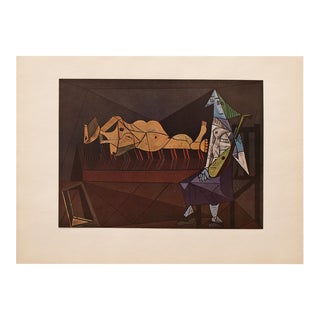 1940s After Pablo Picasso "The Aubade" Original Period Swiss Lithograph For Sale